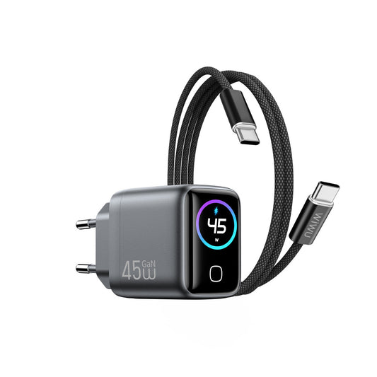 Home Charger | 45W | GaN | PD3.0  — Wiwu CHG500