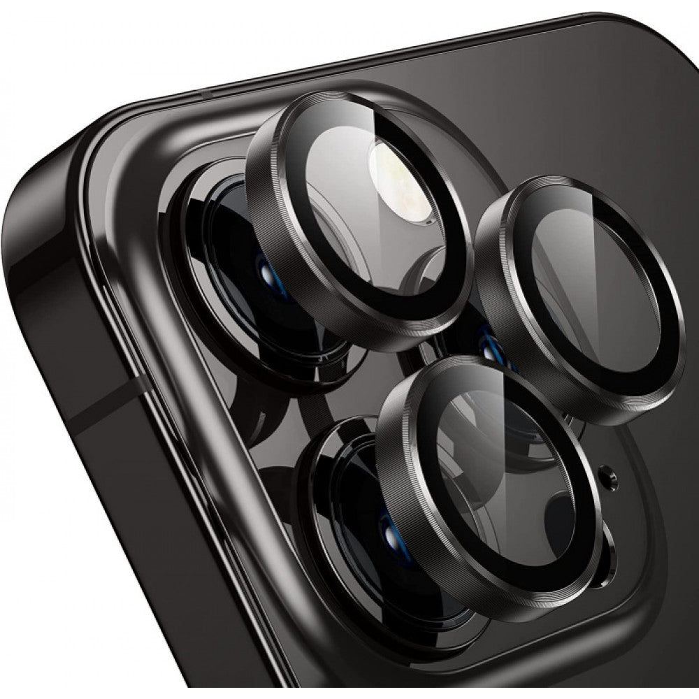 Camera Glass Steel — iPhone 17 Pro Max — Orange