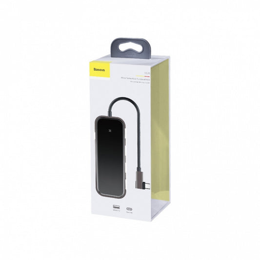 HUB USB C Baseus(CAHUB-EZ0G) Multi-functional HUB (Type-C to 4xUSB3.0+PD) – CAHUB-EZ0G Gray