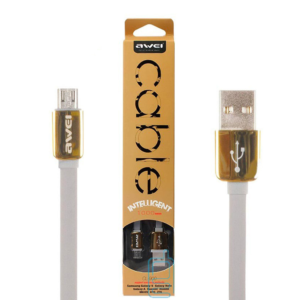 Micro 2A Cable (1m) Awei Cl-900 Gray