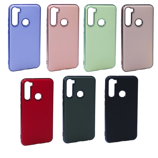 Cover Cases Matte Silcone Case Xiaomi Redmi Note 8 (No Logo) — Black