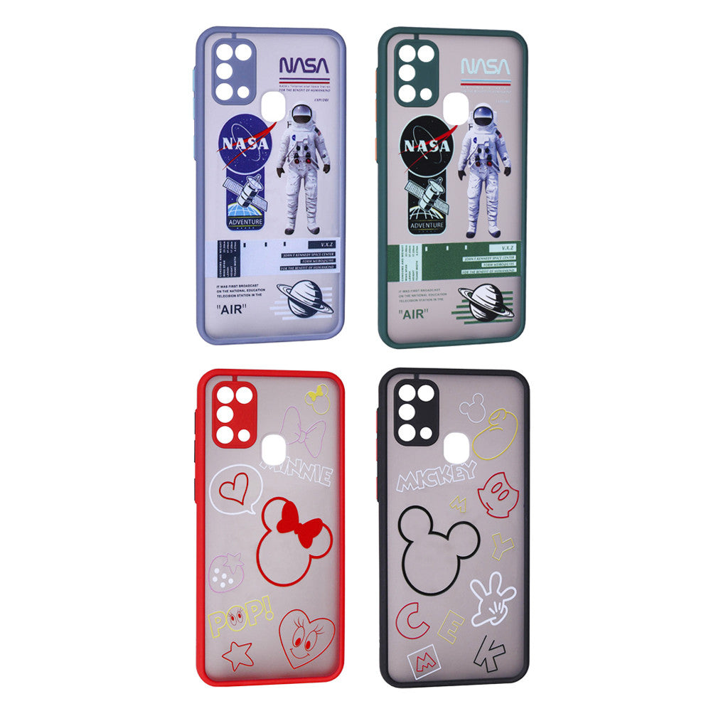Cover Stickers Series TPU Case Samsung M31 — Khaki
