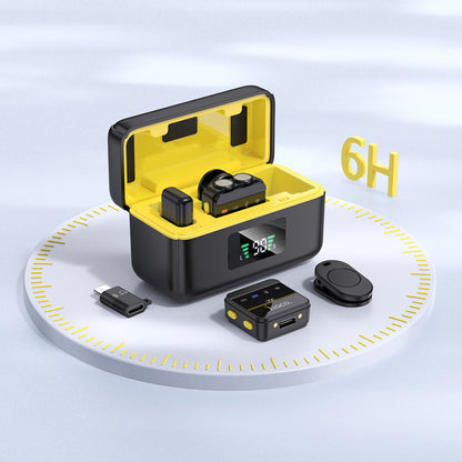 Wireless Digital Microphone — Hoco L17 Dual-mic (iP/Type-C)