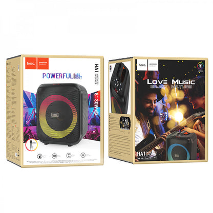 Bluetooth Speaker – Hoco HA1 Graceful – Black