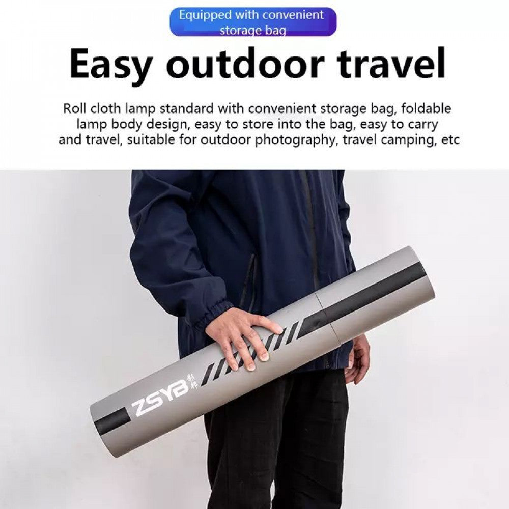 ZSYB JB-150X 150W Dual Color 3200K-5600K Flexible LED Video Light.