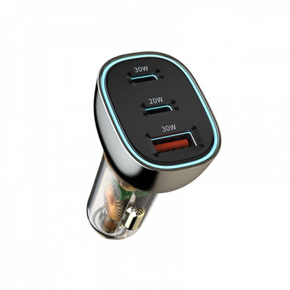Car Charger 30W 2 PD QC3.0 WiWU PC700 – Black