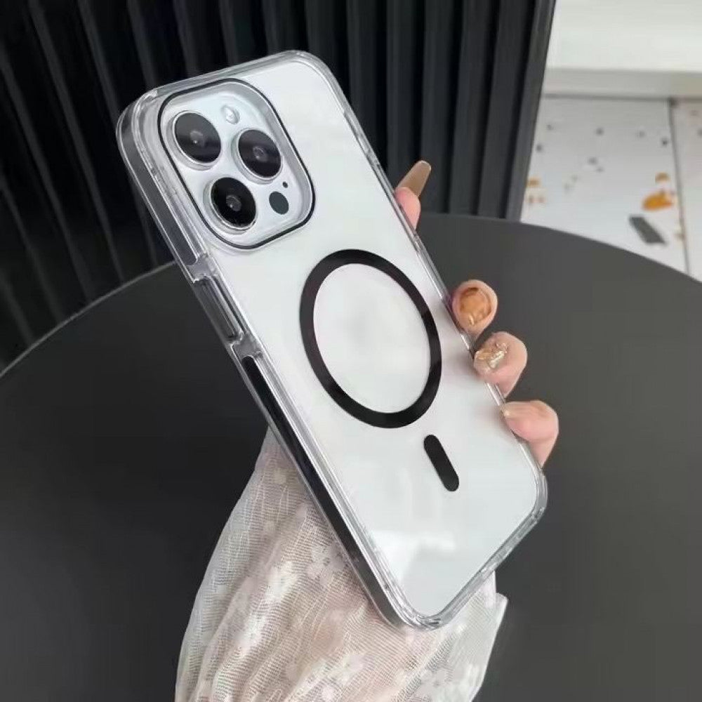 Colorful Case with MagSafe iPhone 15 Pro — Grey