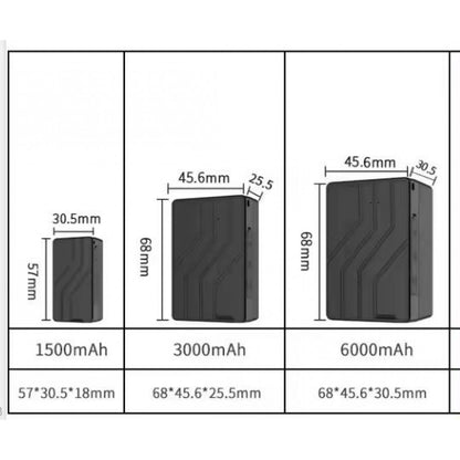 GPS Tracker - 06A with 1000mAh Battery, Magnetic Tracker, Personal Locator Real Time