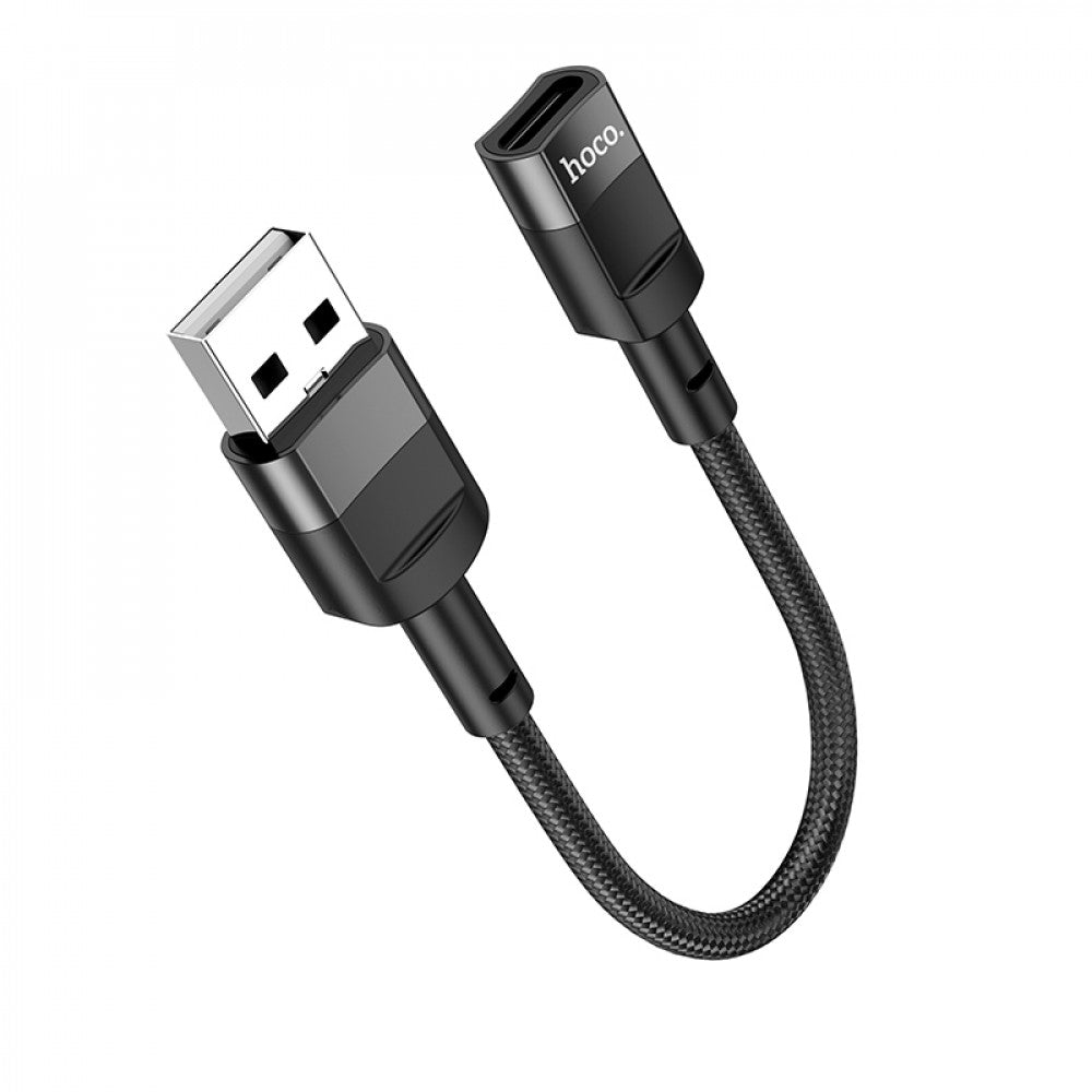 Adapter USB A To USB C Hoco U107 – Black