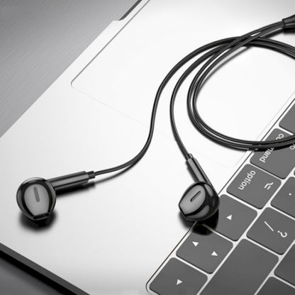 Type C headphones with microphone Borofone BM71 Light Song – White