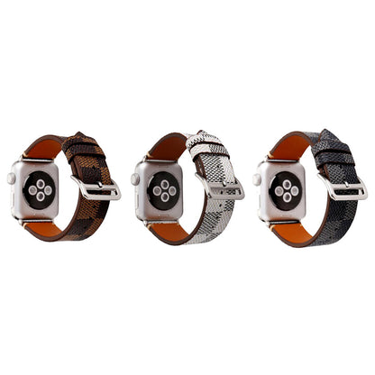 Reminets Leather Series Apple Grid – Apple Watch 38 mm | 40 mm | 41 mm - Design 01