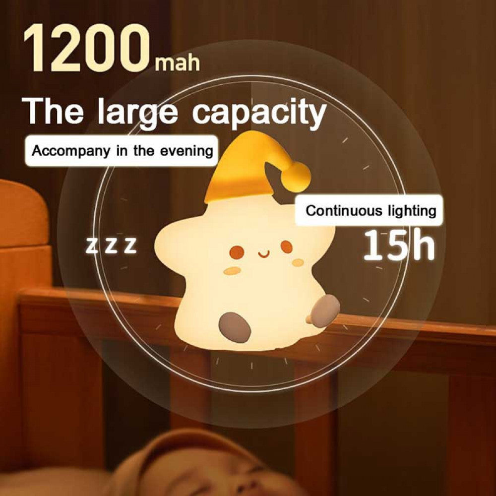 Night light Sleeping star