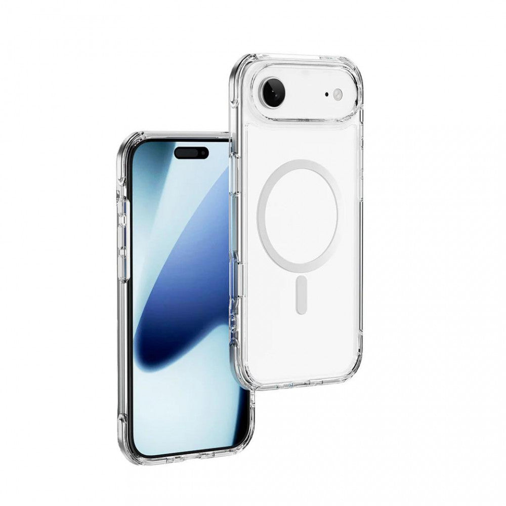 Накладка Чехлы Titanium Case With MagSafe MCC-702 — iPhone 17 Air — Transparent