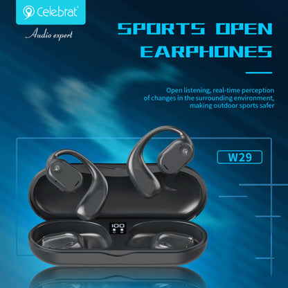 Bluetooth headset TWS Celebrat W29 – Black