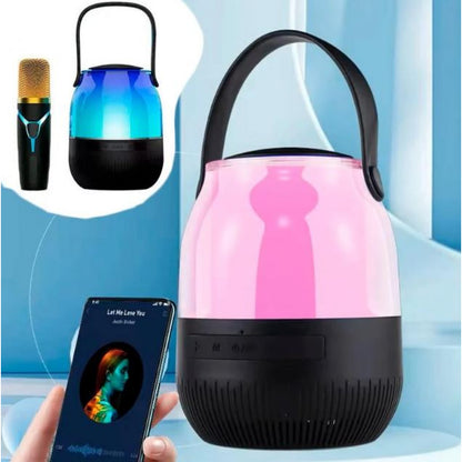 Bluetooth Speaker &amp; 1 Microphone – A68 – Black