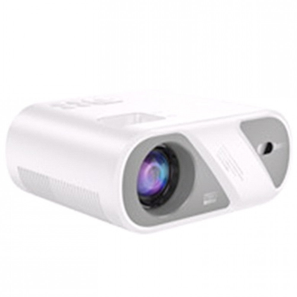 Беспроводной проектор Hoco DT1 720p с Wi-Fi 2.4G/5G, Bluetooth 5.0, HDMI/USB/AV, экран 20–200", 140 ANSI люмен