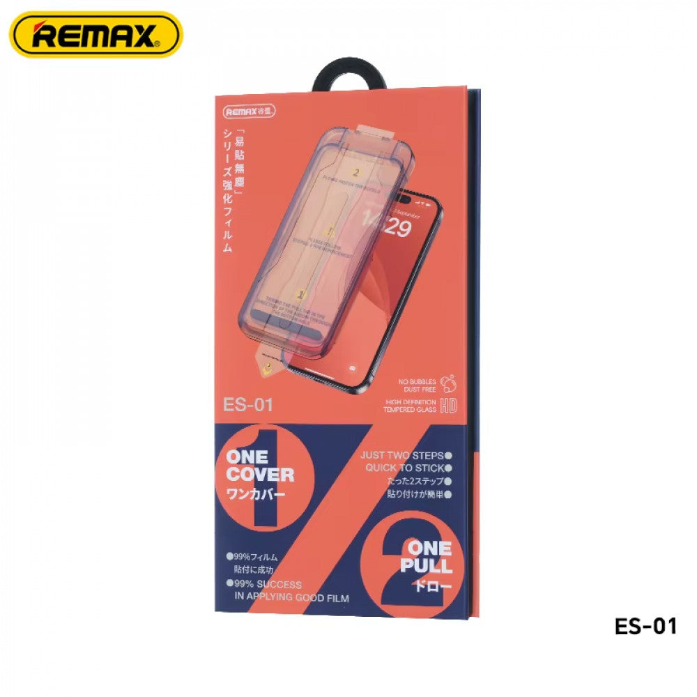 Захисне скло Remax HD Tempered Glass ES-01  iPhone 16 Pro Max