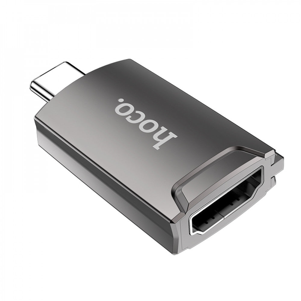 Adapter USB C To HDTV Hoco UA19 – Metal Gray