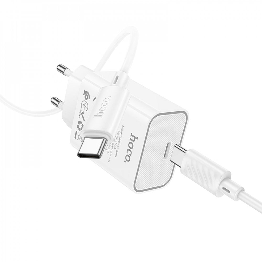 Home Charger 20W PD3.0 C to C Cable (1m) Hoco C143A