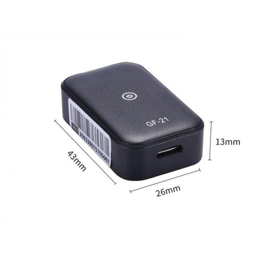 GPS Tracker — GF21 Miniature BauTech GPS Tracker for Car to Protect Things from Loss WIFI LBS GPS 2G Black