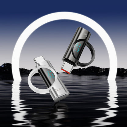 Adapter USB C To Lightning – Hoco UA32A – Black