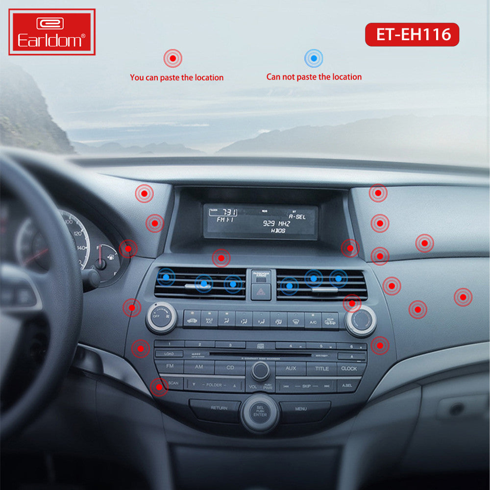 Auto-trimach magnetic on adhesive base Earldom ET-EH116