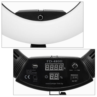 Ring Lamp LED Veron FD-480 II LSD 96W White with Mirror