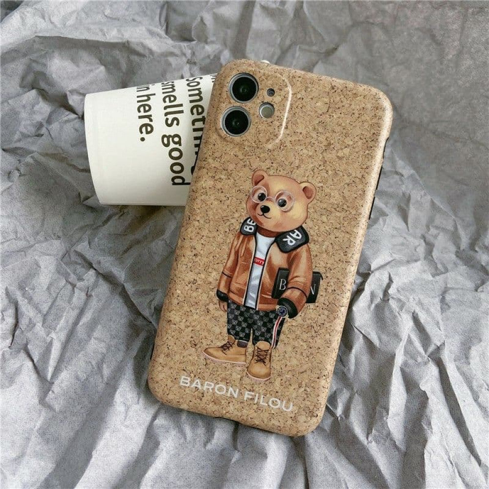 Cute Casual Bear Baron Filou TPU Case iPhone 12 Pro Max 6.7"