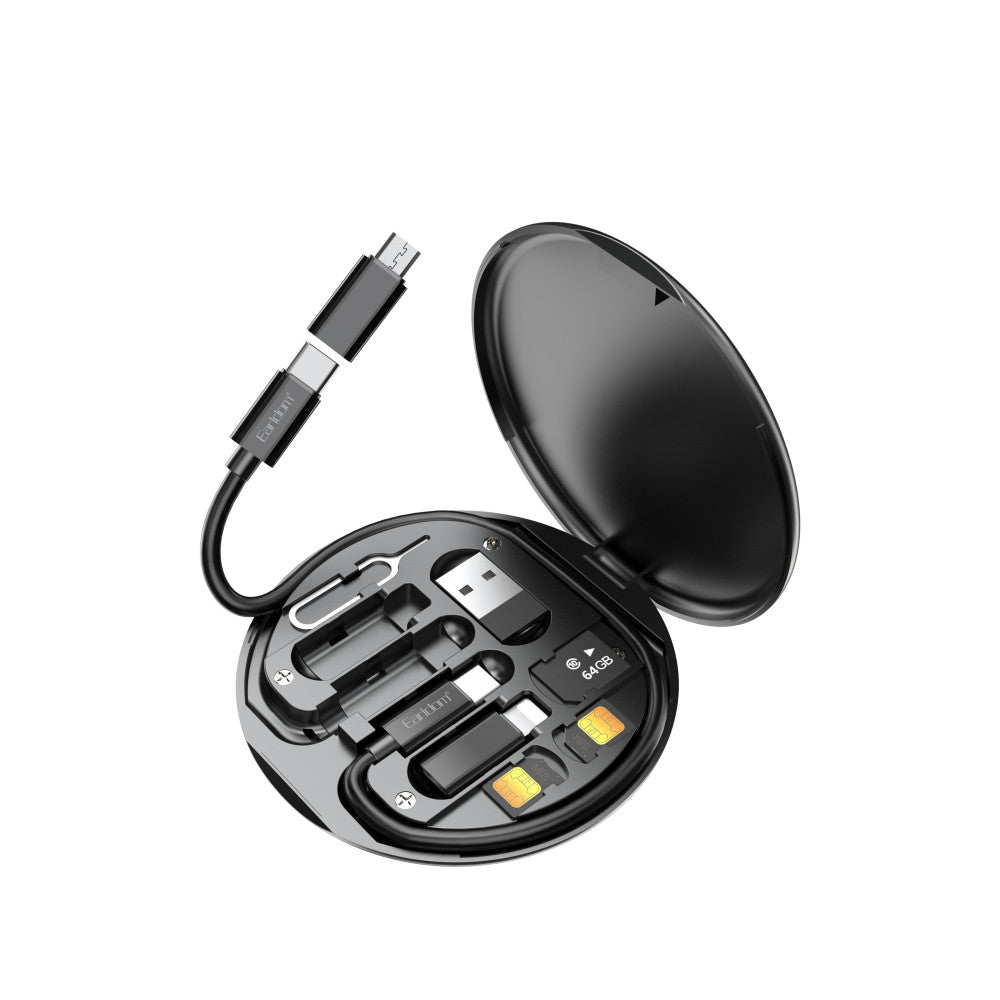 Кабель 3-в-1 (Lightning + Micro-USB + USB-C) 2 А (1 м) — Earldom ET-TC20