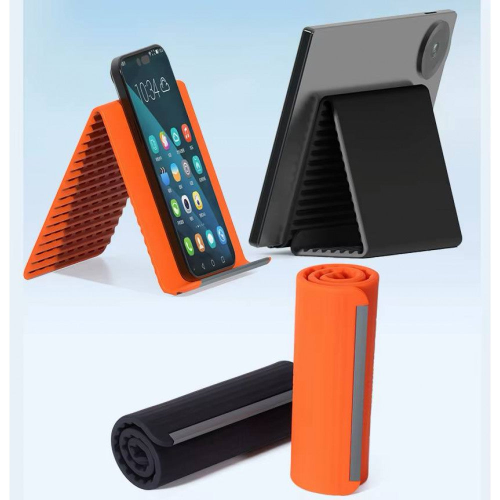 Гибкая подставка для телефона — Orange