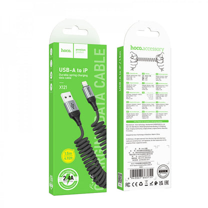 Кабель Lightning 2.4A (1m) Hoco X121