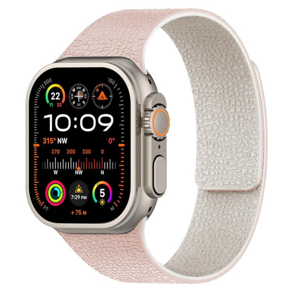 Ремінець Magic Silicon — Apple Watch 42 mm | 44 mm | 45 mm | 49 mm — Oxford Pink&Starlight