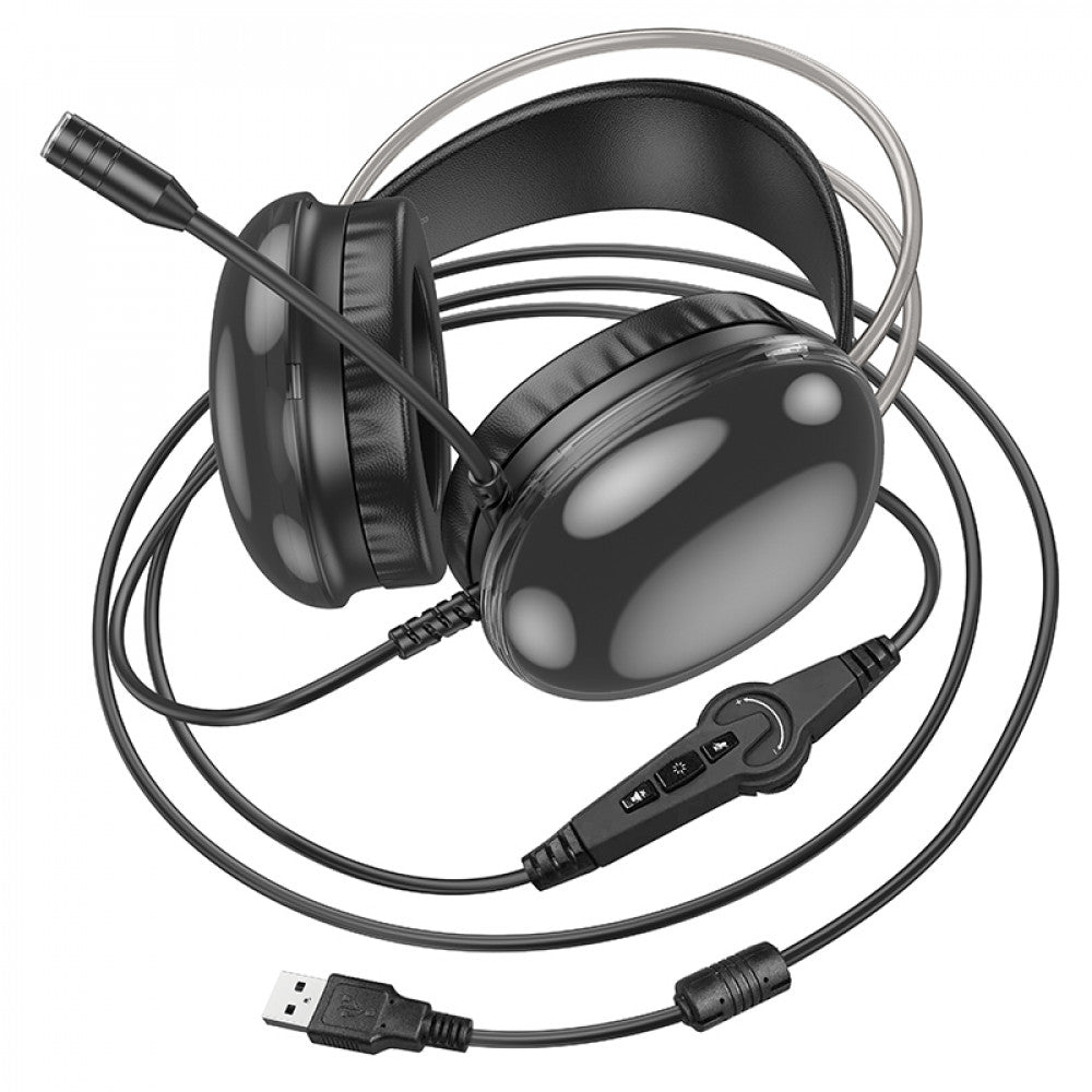 Gaming Headset Hoco W109 Plus – Black