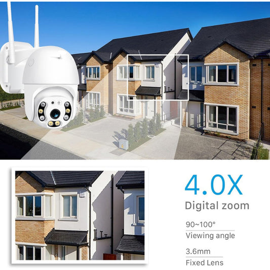 IP WiFi Smart Camera 3MP HD Model: IPC-V380-Q8-1 (complete set with charger)