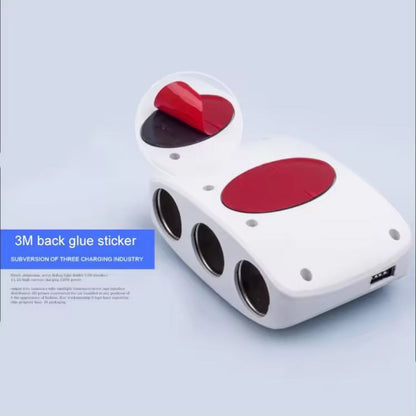 Cigarette Lighter Splitter 3S 2.1A 2U 538