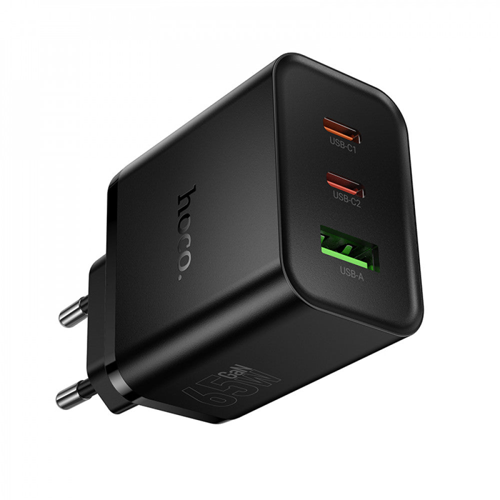 Home Charger 65W GaN 2PD QC 3.0 Hoco N75