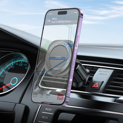 Car Magnetic Holder for Air Duct Hoco H28 — Black