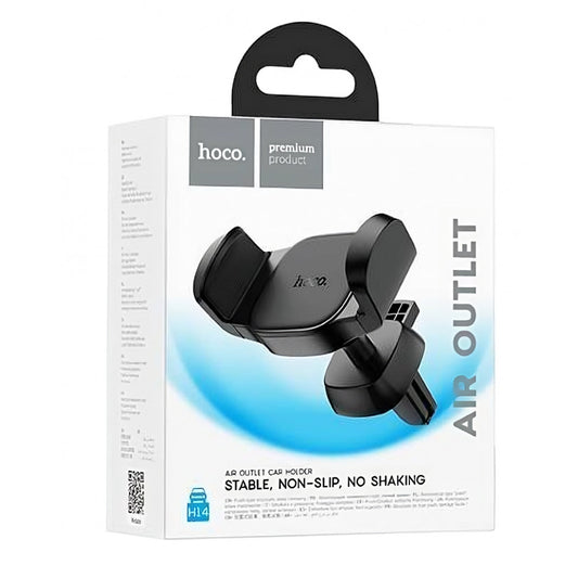 Car Holder Hoco H14 Pursue pull clip (air outlet) – black