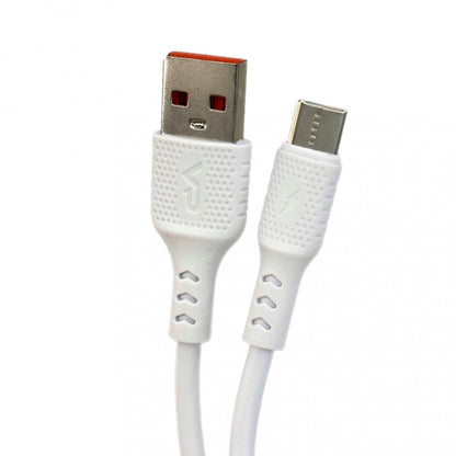 Silicone Cable USB C 2.4A (1m) Veron TC03 W/P