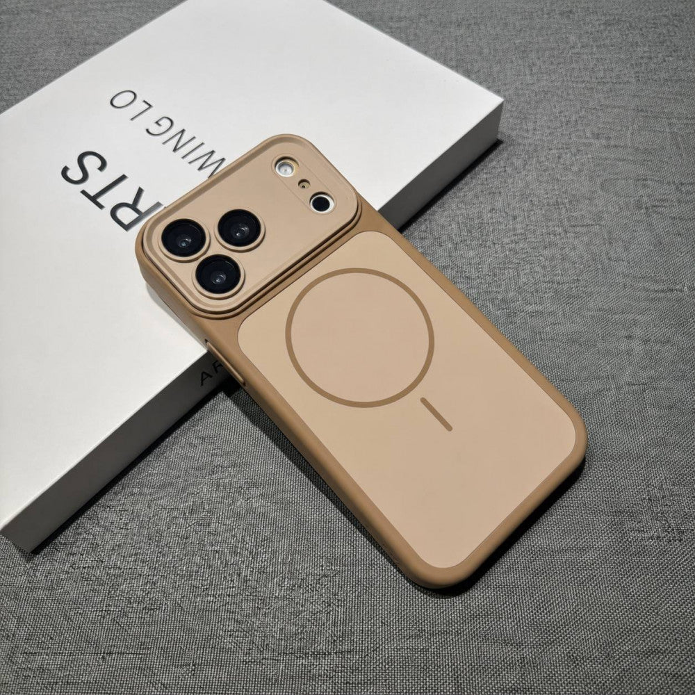 Накладка Чехлы Full camera armor Case With MagSafe — Samsung S26 Ultra — Brown