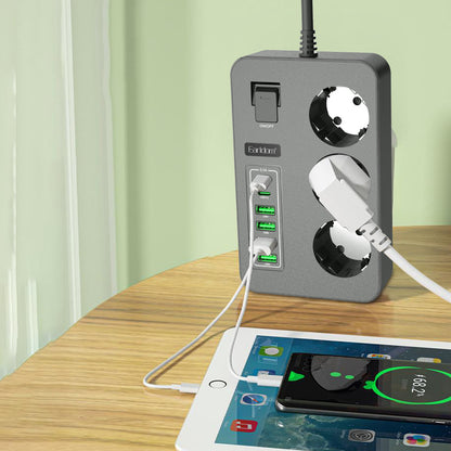 Фільтр живлення 4U | 3P | 2C — Earldom ES-SC14