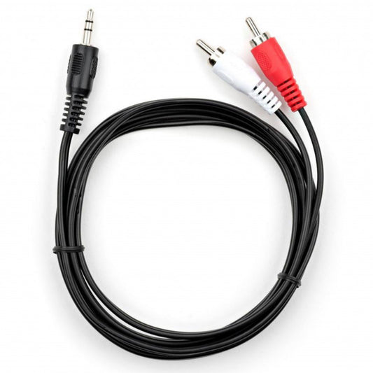 Аудио кабель Cable Aux 3.5mm To 2 RCA Y Stereo (1.5m)