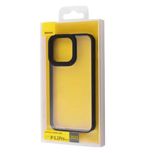 Overlay Cases Baseus (ARJT000201) Crystal Phone Case For iP13 Pro Max 6.7inch 2021 Black – ARJT000201 Black