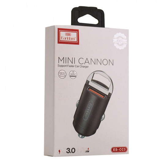 Car Charger 2.4A 1U 1C Earldom ES-CC3