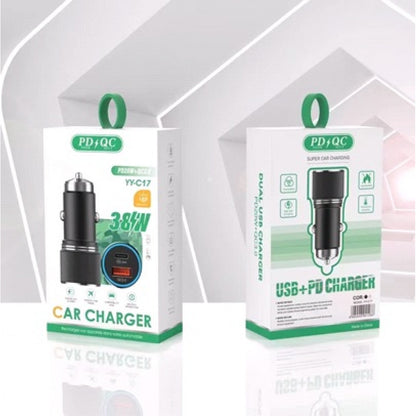 Автомобильное зарядное устройство Car Charger 20W PD QC3.0 YY-C17