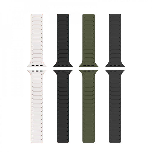 Ремінець Hoco WA39 — Apple Watch 42 mm | 44 mm | 45 mm | 49 mm — Black & Orange