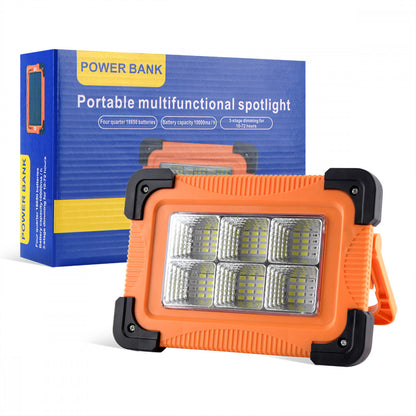 LED Floodlight with Battery 6000 mah LED Charging Working Lamp