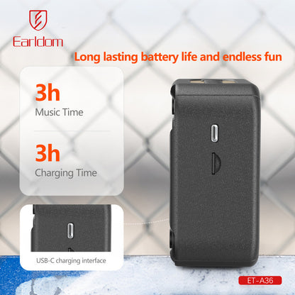 Портативна колонка Earldom ET-A36  — Milk White