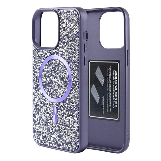 Накладка Чехлы Swarovski Case with MagSafe iPhone 17 Pro Max — Purple