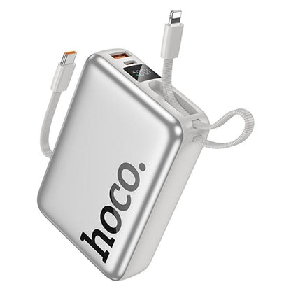 Power Bank 20000 mAh | 22.5W+PD20W — Hoco Q39 — Metal Grey